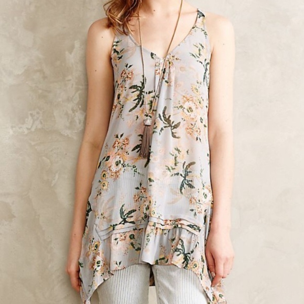 Maeve floral tunic